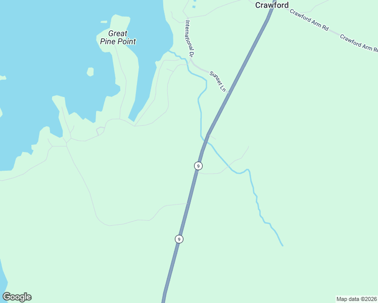 map of restaurants, bars, coffee shops, grocery stores, and more near 2615 Airline Road in Crawford