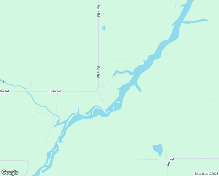 map of restaurants, bars, coffee shops, grocery stores, and more near 14025 Funk Road in Hillman
