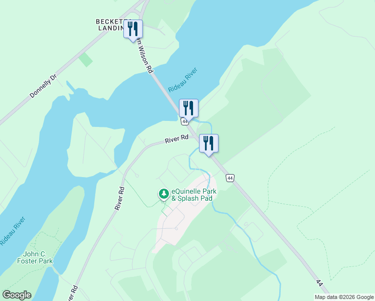 map of restaurants, bars, coffee shops, grocery stores, and more near 650 Fisher Street in Ottawa