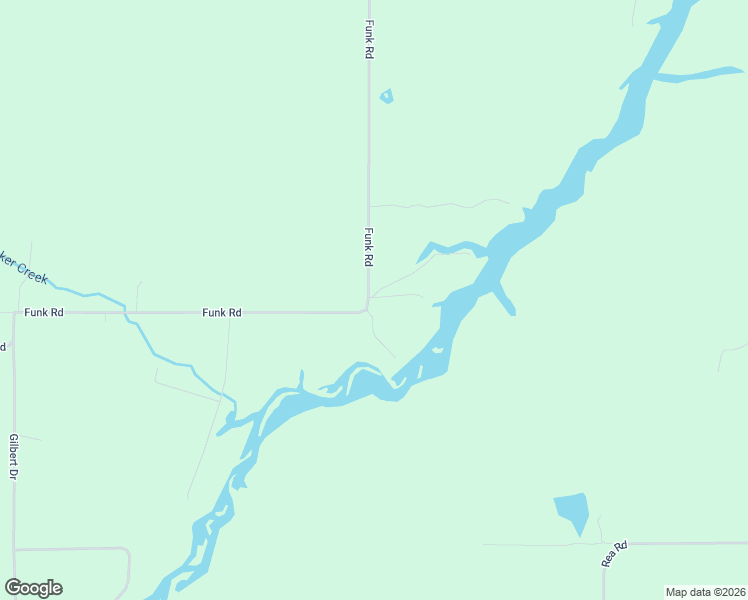 map of restaurants, bars, coffee shops, grocery stores, and more near 14025 Funk Road in Hillman