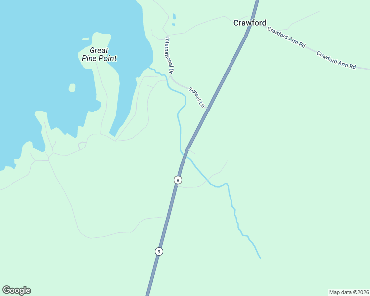 map of restaurants, bars, coffee shops, grocery stores, and more near 2585 Airline Road in Crawford