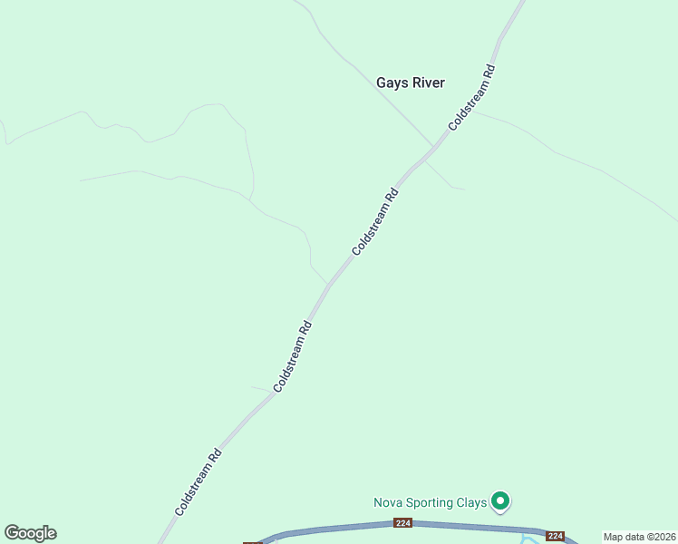 map of restaurants, bars, coffee shops, grocery stores, and more near Coldstream Road in Gays River