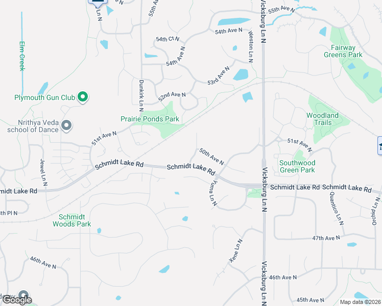 map of restaurants, bars, coffee shops, grocery stores, and more near 4978 Archer Lane North in Plymouth