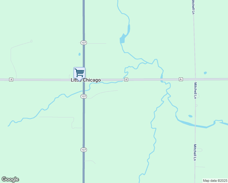 map of restaurants, bars, coffee shops, grocery stores, and more near 16139 County Road A in Marathon City
