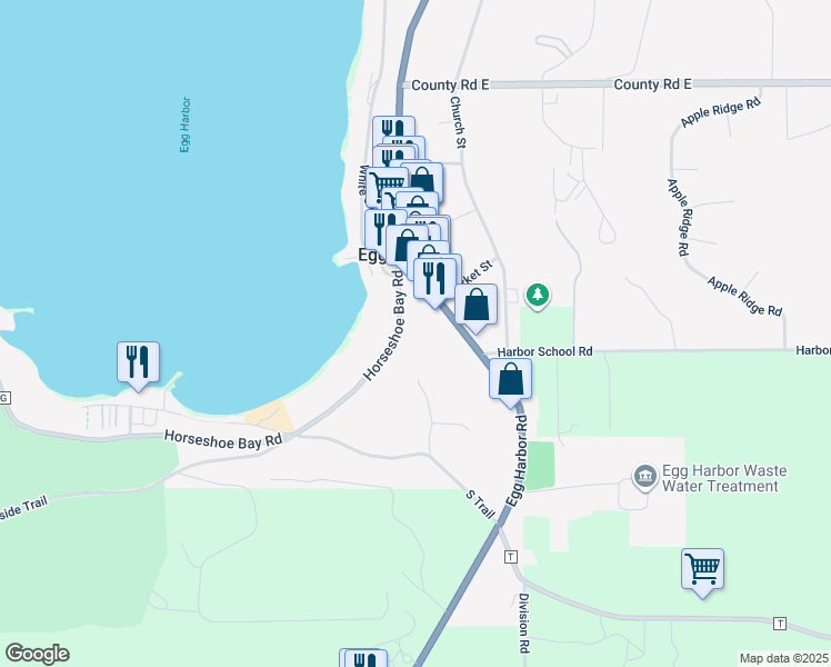 Egg Harbor WI Walk Score