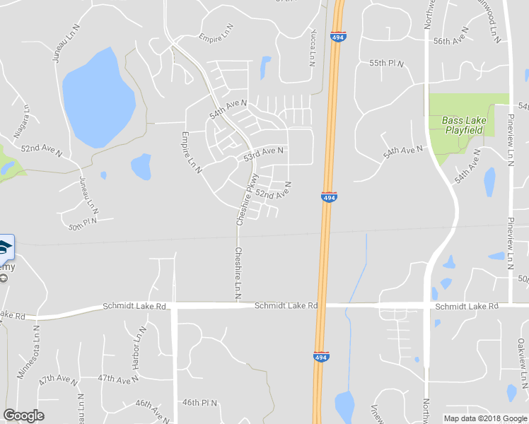 map of restaurants, bars, coffee shops, grocery stores, and more near 13825 52nd Avenue North in Minneapolis