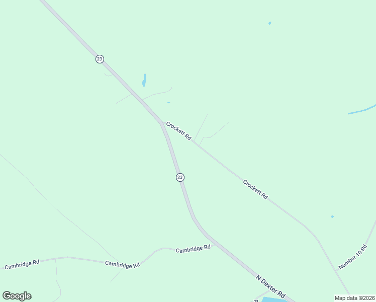 map of restaurants, bars, coffee shops, grocery stores, and more near 270 Crockett Road in Dexter