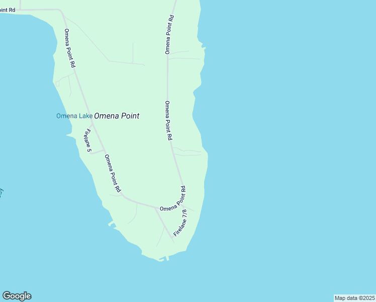 map of restaurants, bars, coffee shops, grocery stores, and more near 4410 Omena Point Road in Northport