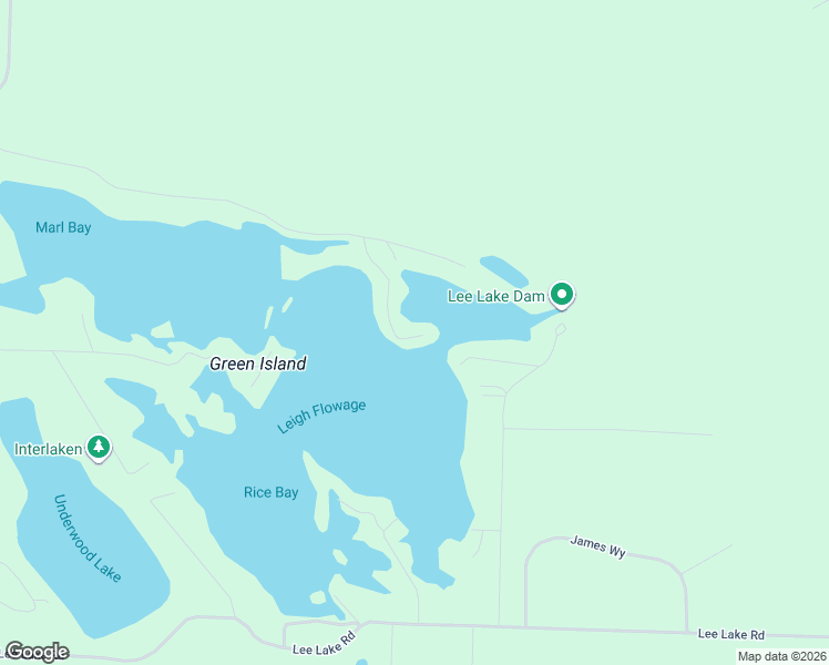 map of restaurants, bars, coffee shops, grocery stores, and more near 9313 North Marl Lake Road in Pound