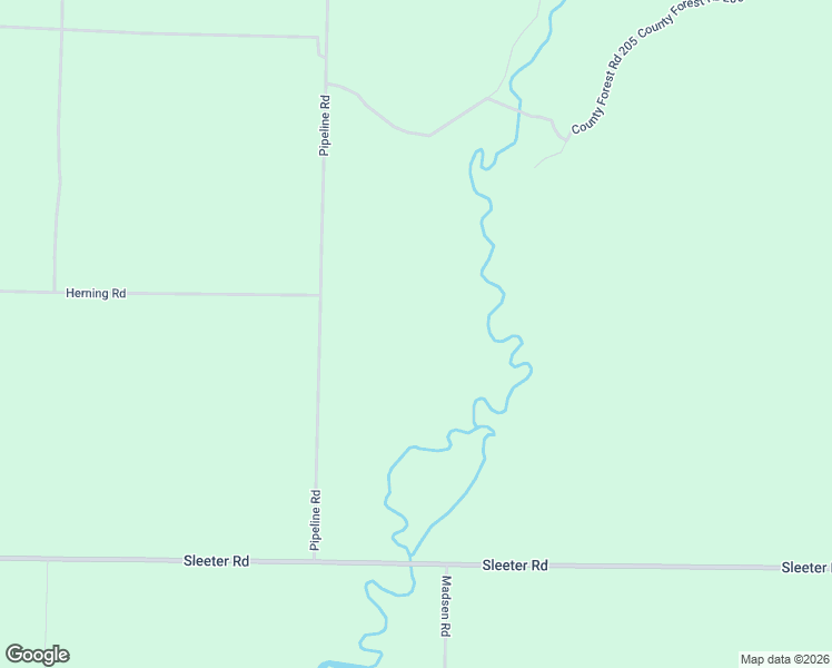 map of restaurants, bars, coffee shops, grocery stores, and more near 10512 Pipeline Road in Suring
