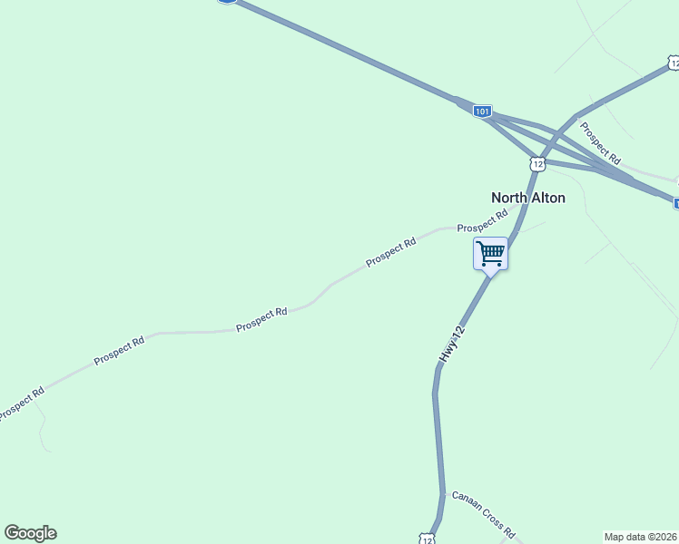 map of restaurants, bars, coffee shops, grocery stores, and more near 4395 Prospect Road in Kentville