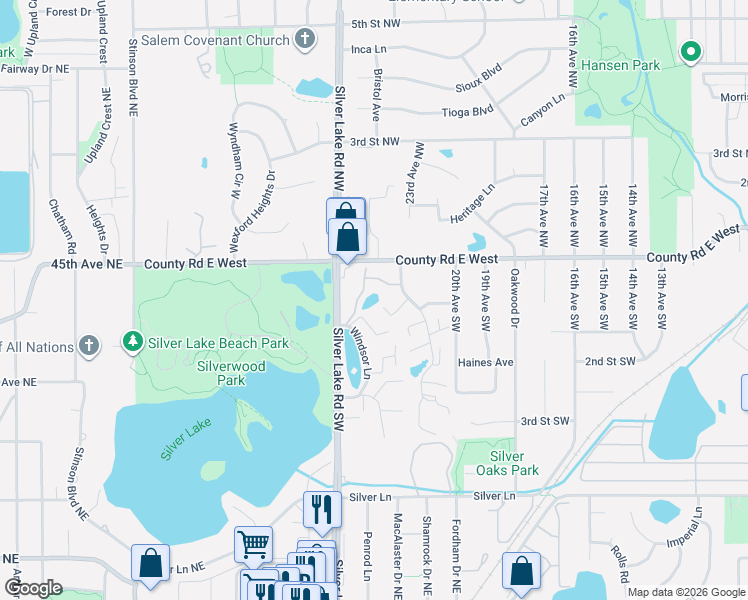 Walk Score Detail Map