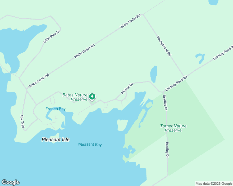 map of restaurants, bars, coffee shops, grocery stores, and more near 62 McIvor Drive in Miller Lake
