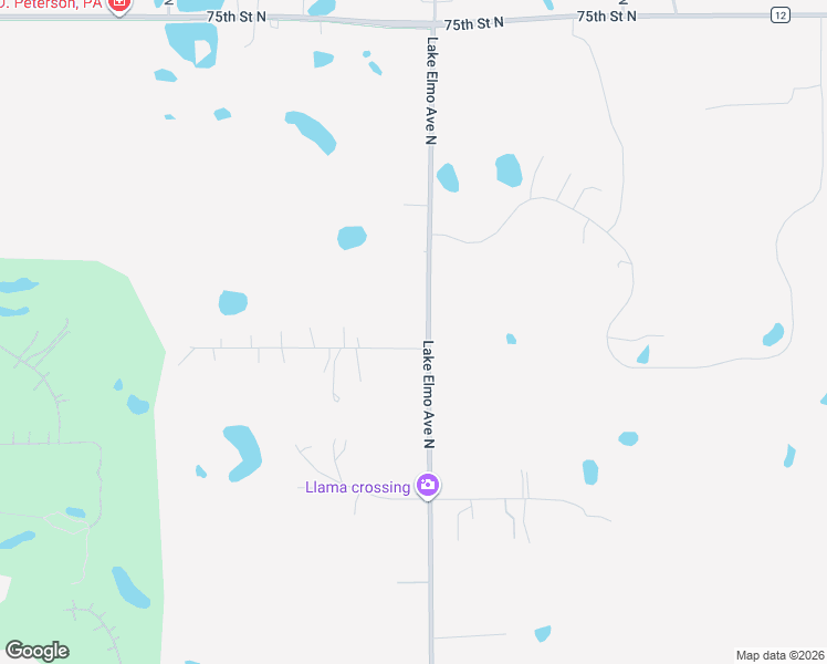 map of restaurants, bars, coffee shops, grocery stores, and more near 10970 69th Street North in Stillwater