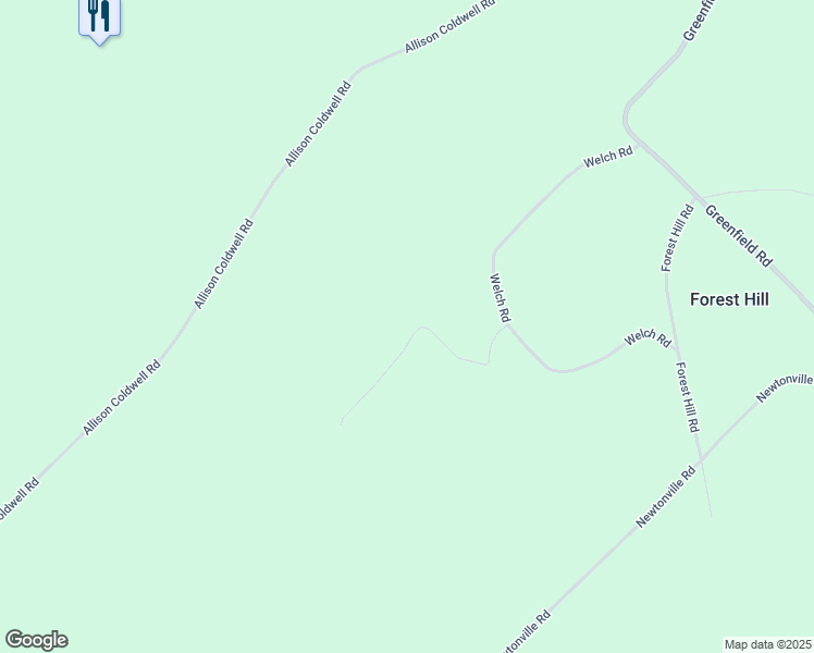 map of restaurants, bars, coffee shops, grocery stores, and more near 1079 Welch Branch Road in Wolfville