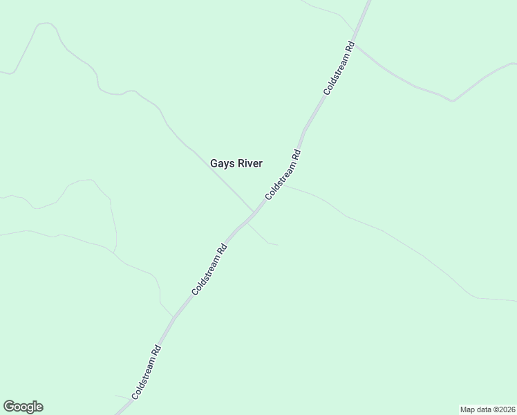 map of restaurants, bars, coffee shops, grocery stores, and more near Coldstream Road in Gays River