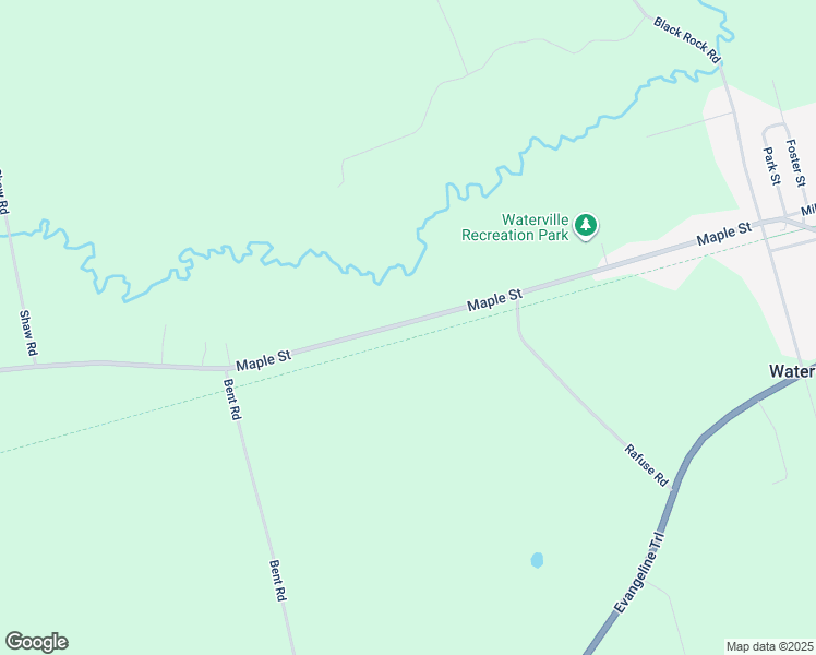 map of restaurants, bars, coffee shops, grocery stores, and more near 886 Maple Street in Waterville
