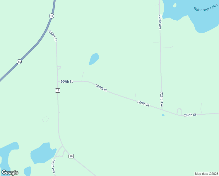 map of restaurants, bars, coffee shops, grocery stores, and more near 71882 209th Street in Dassel