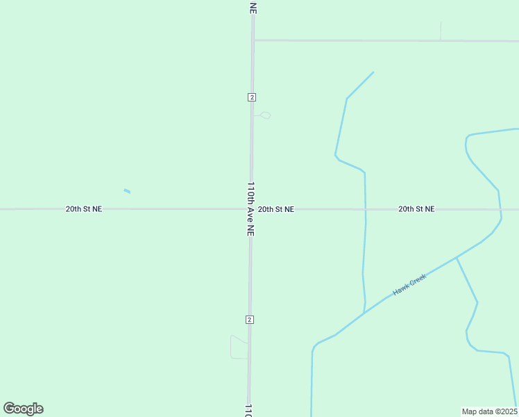 map of restaurants, bars, coffee shops, grocery stores, and more near 20th Street Northeast in Clara City