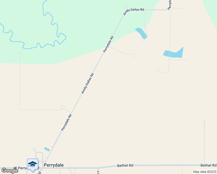 map of restaurants, bars, coffee shops, grocery stores, and more near 8290 Perrydale Road in Amity