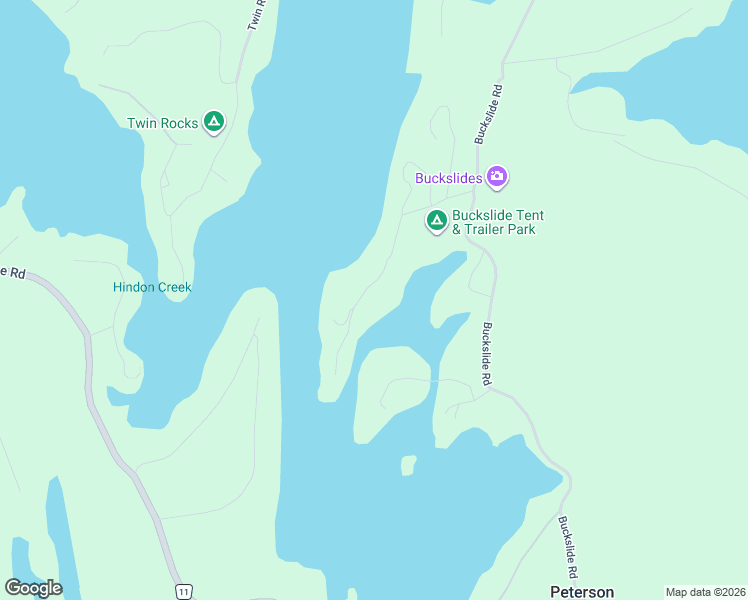 map of restaurants, bars, coffee shops, grocery stores, and more near Jones Road in Haliburton County