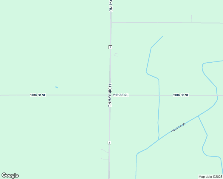 map of restaurants, bars, coffee shops, grocery stores, and more near 20th Street Northeast in Clara City