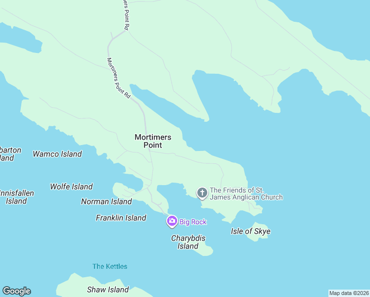 map of restaurants, bars, coffee shops, grocery stores, and more near 1023 Heather Lodge Road in Port Carling