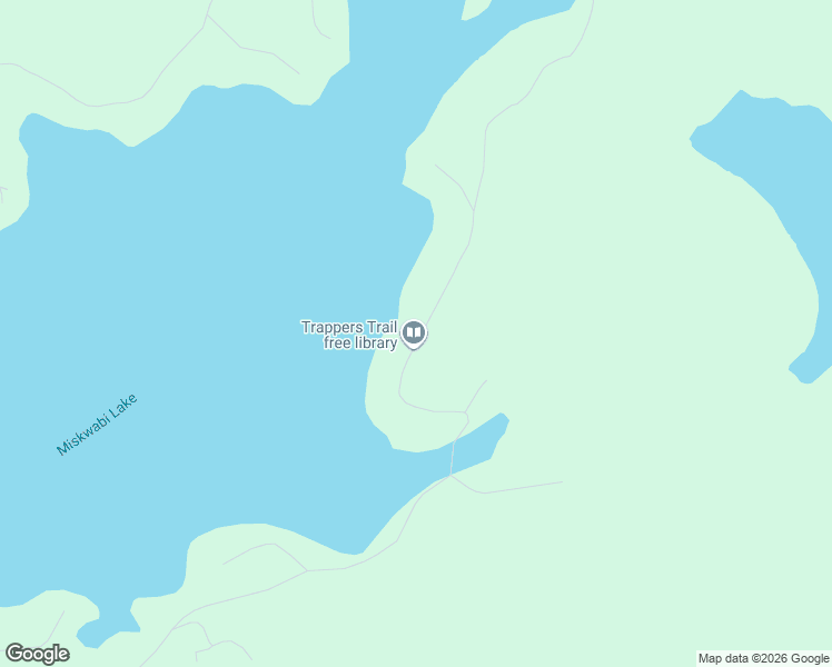 map of restaurants, bars, coffee shops, grocery stores, and more near Trapper's Trail Road in Harcourt