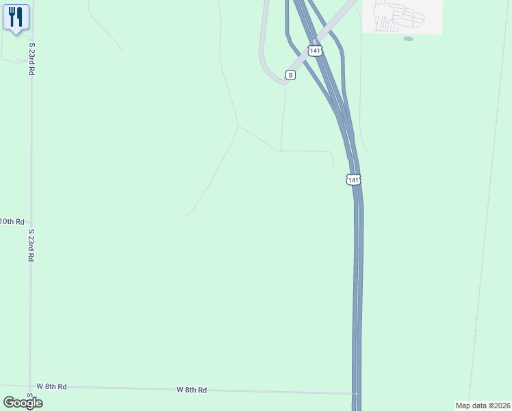 map of restaurants, bars, coffee shops, grocery stores, and more near 2581 U.S. 141 in Coleman