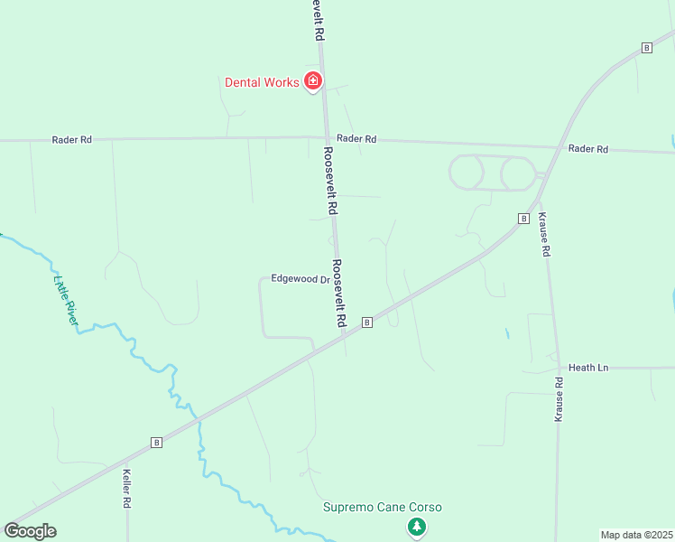 map of restaurants, bars, coffee shops, grocery stores, and more near 2400 Roosevelt Road in Marinette