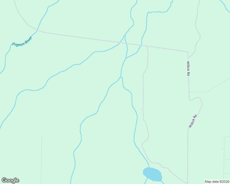 map of restaurants, bars, coffee shops, grocery stores, and more near 2002 Willick Road in Gaylord