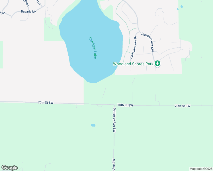 map of restaurants, bars, coffee shops, grocery stores, and more near 3078 70th Street Southwest in Waverly