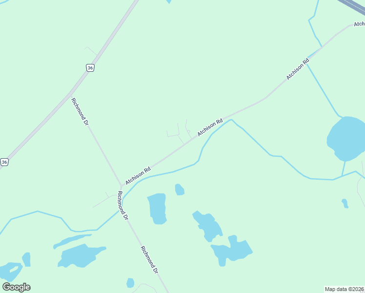 map of restaurants, bars, coffee shops, grocery stores, and more near 16712 Atchison Road in Stormont, Dundas and Glengarry United Counties