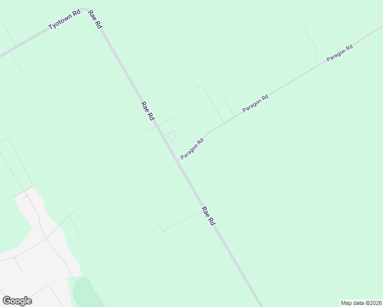 map of restaurants, bars, coffee shops, grocery stores, and more near 18500 Paragon Road in Cornwall