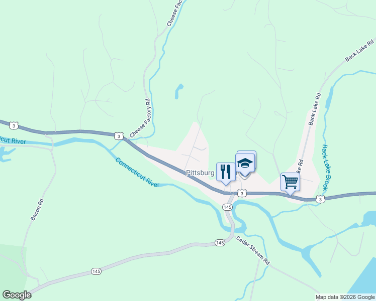 map of restaurants, bars, coffee shops, grocery stores, and more near 19 Dalton Road in Pittsburg