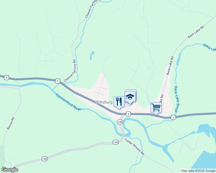 map of restaurants, bars, coffee shops, grocery stores, and more near 26 Dalton Road in Pittsburg