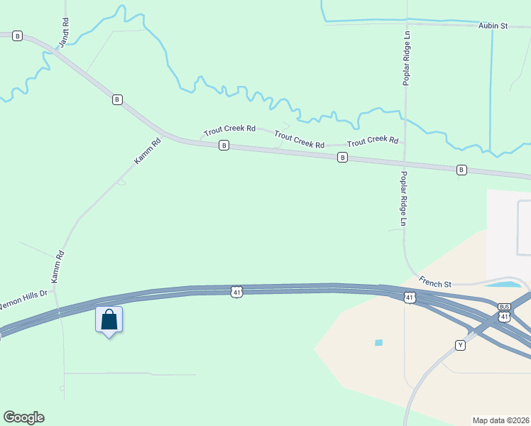 map of restaurants, bars, coffee shops, grocery stores, and more near 3785 County Road B in Peshtigo