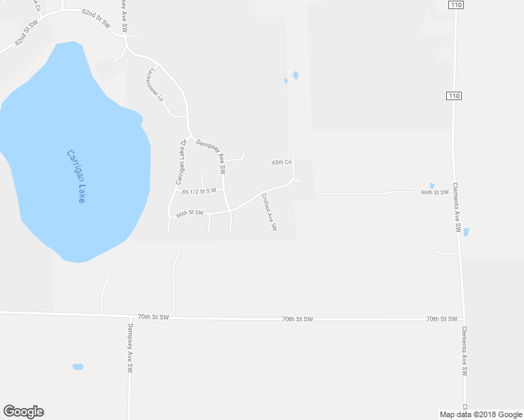 map of restaurants, bars, coffee shops, grocery stores, and more near 6605 Crofoot Avenue Southwest in Waverly