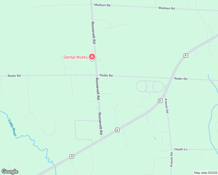 map of restaurants, bars, coffee shops, grocery stores, and more near 2656 Roosevelt Road in Marinette