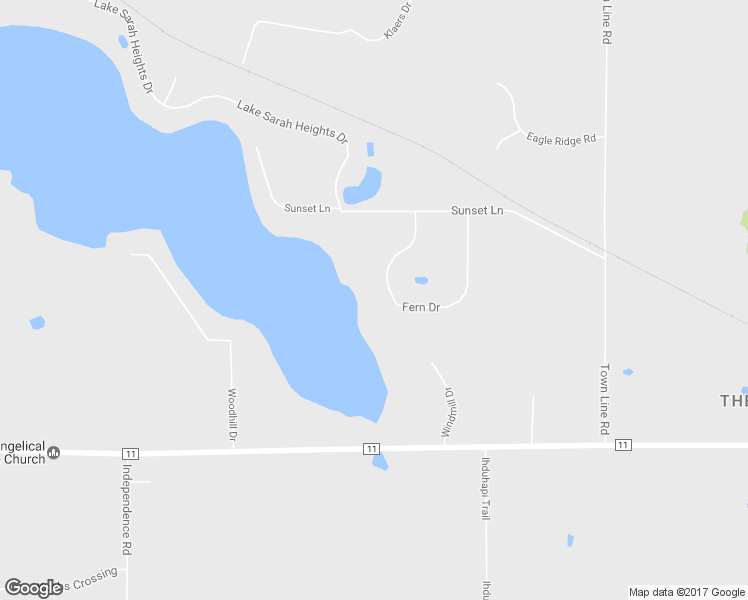 map of restaurants, bars, coffee shops, grocery stores, and more near 5135 Fern Drive in Loretto