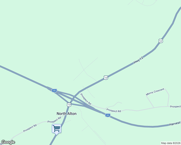 map of restaurants, bars, coffee shops, grocery stores, and more near 36 Beech Hill Road in Kentville