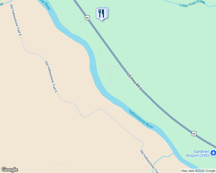 map of restaurants, bars, coffee shops, grocery stores, and more near 7 Riverview Drive in Gardiner