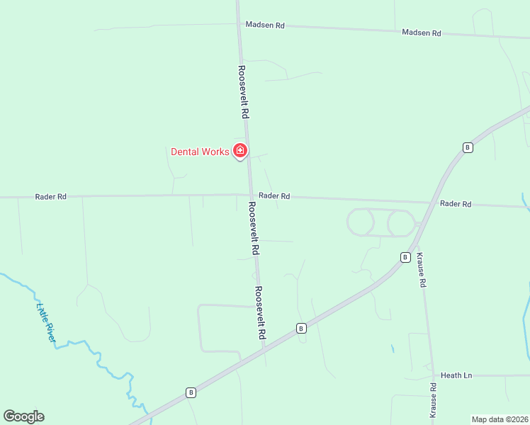 map of restaurants, bars, coffee shops, grocery stores, and more near 2656 Roosevelt Road in Marinette