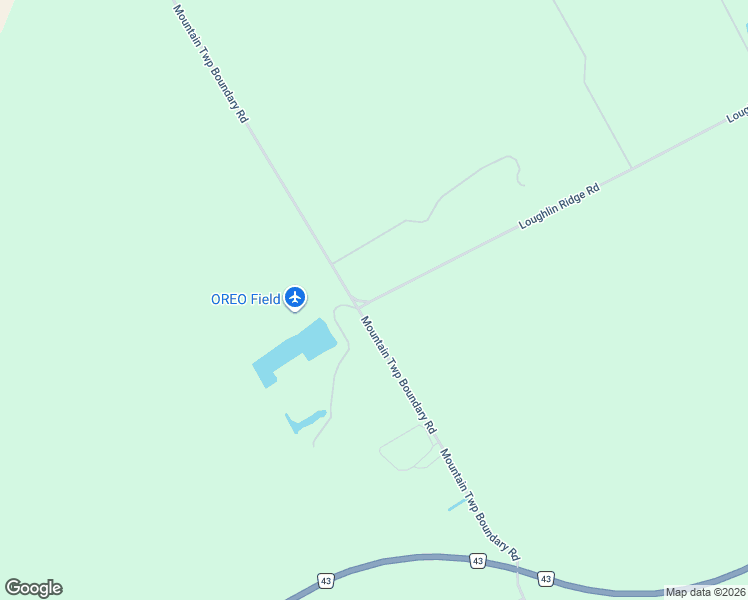 map of restaurants, bars, coffee shops, grocery stores, and more near 10000 Loughlin Ridge Road in Mountain