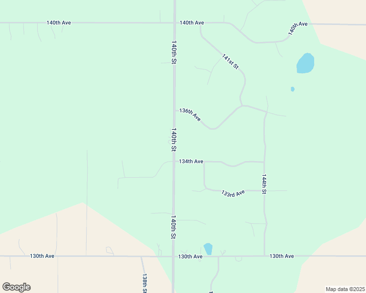 map of restaurants, bars, coffee shops, grocery stores, and more near 1404 134th Avenue in New Richmond