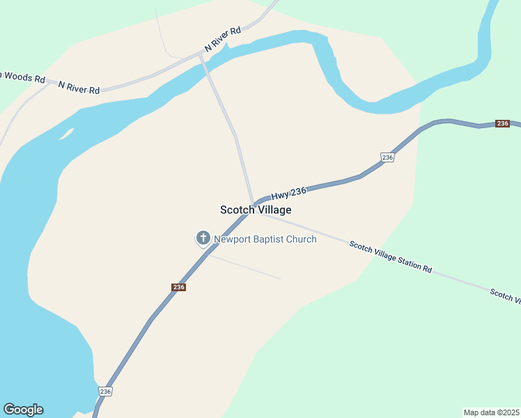 map of restaurants, bars, coffee shops, grocery stores, and more near 1010 Route 236 in Scotch Village