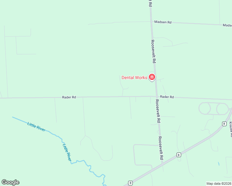 map of restaurants, bars, coffee shops, grocery stores, and more near 1408 Rader Road in Marinette