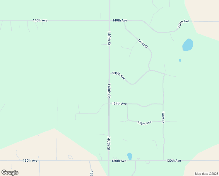 map of restaurants, bars, coffee shops, grocery stores, and more near 1404 134th Avenue in New Richmond