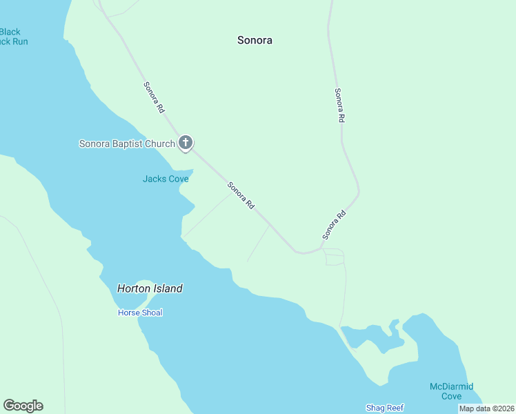 map of restaurants, bars, coffee shops, grocery stores, and more near 1784 Sonora Road in Sherbrooke