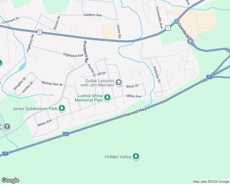 map of restaurants, bars, coffee shops, grocery stores, and more near 123 Minas Crescent in New Minas